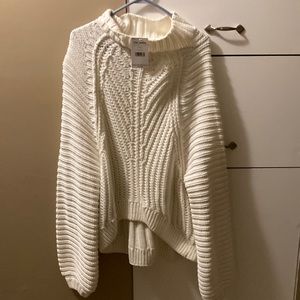 Ivory Free People Sweater